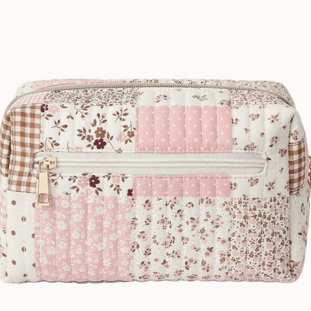 Poppy & Peonies 3 PC Cosmetic Bag Set - Picture 2 of 9